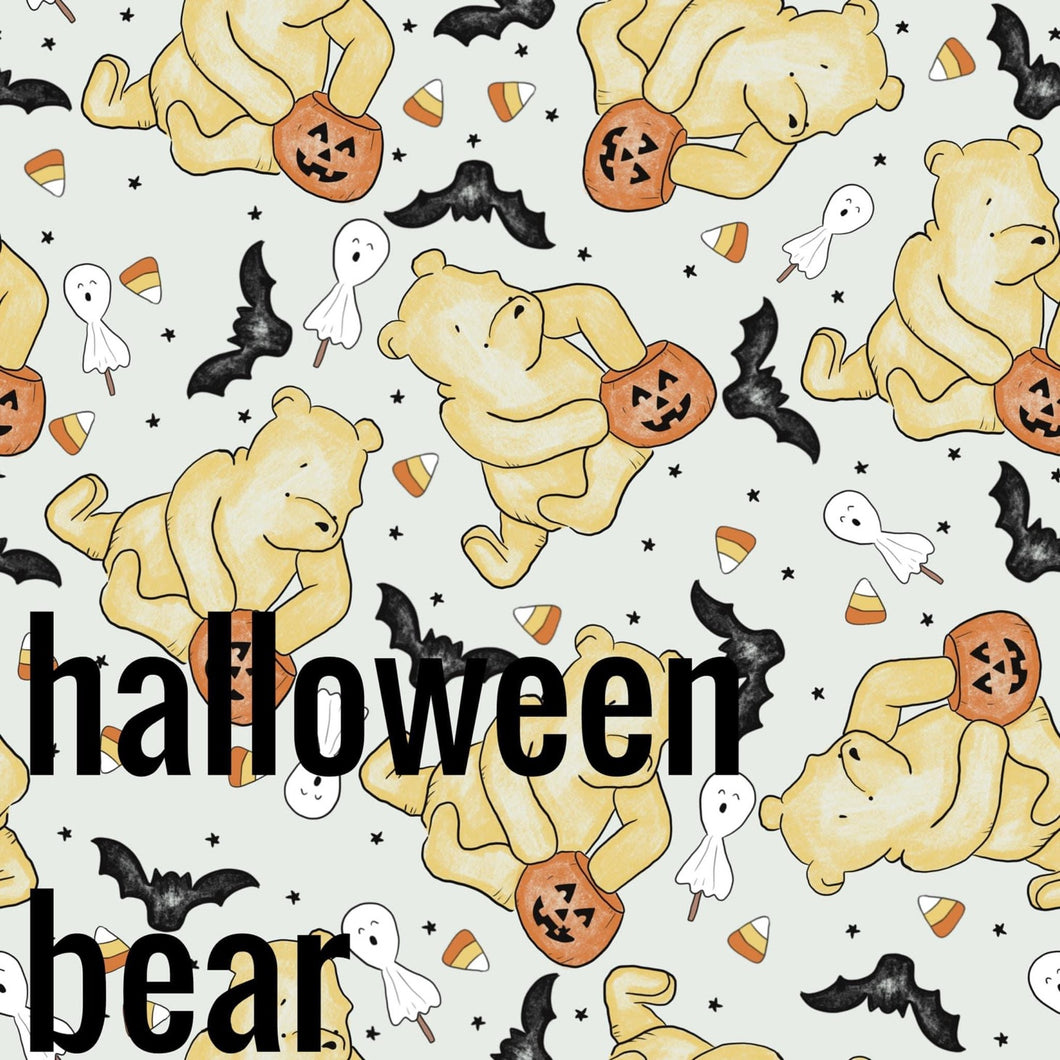 halloween bear outfit