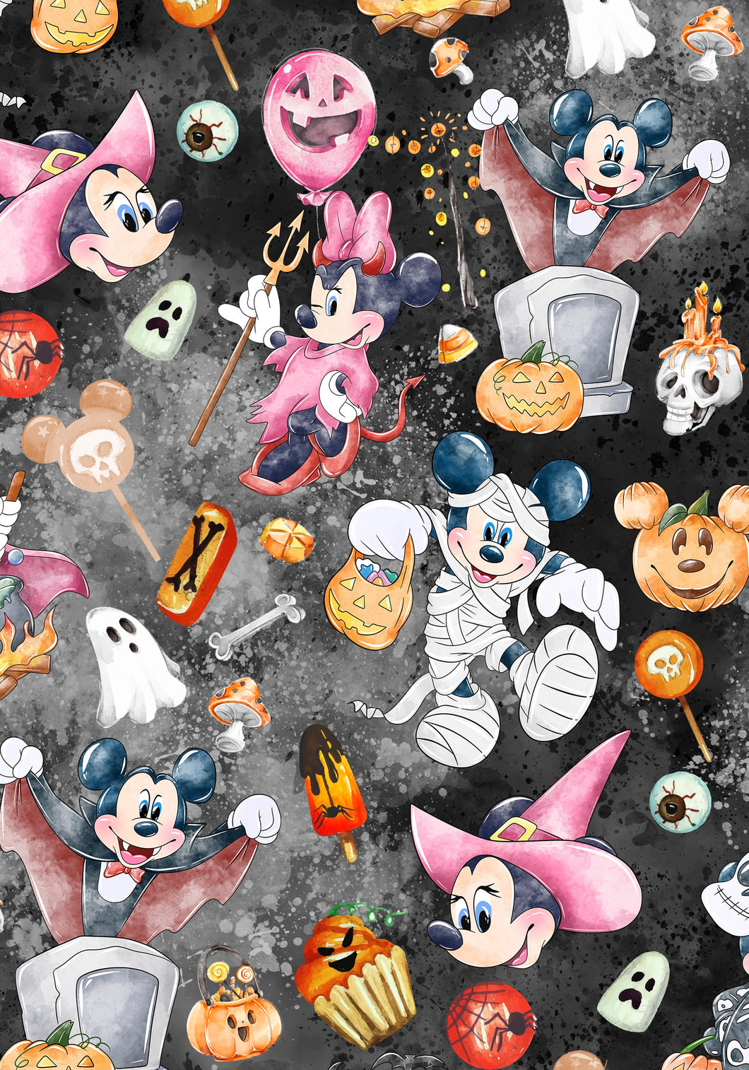 Happy Halloween Minnie Mickey outfit