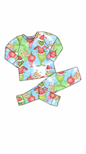 Load image into Gallery viewer, christmas bamboo pajama set
