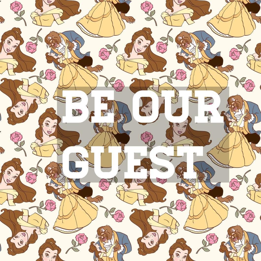 $15 sale: be our guest