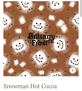 Snowman hot cocoa