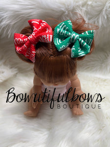 Mystery christmas bow