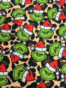 Cheetah grinch tops