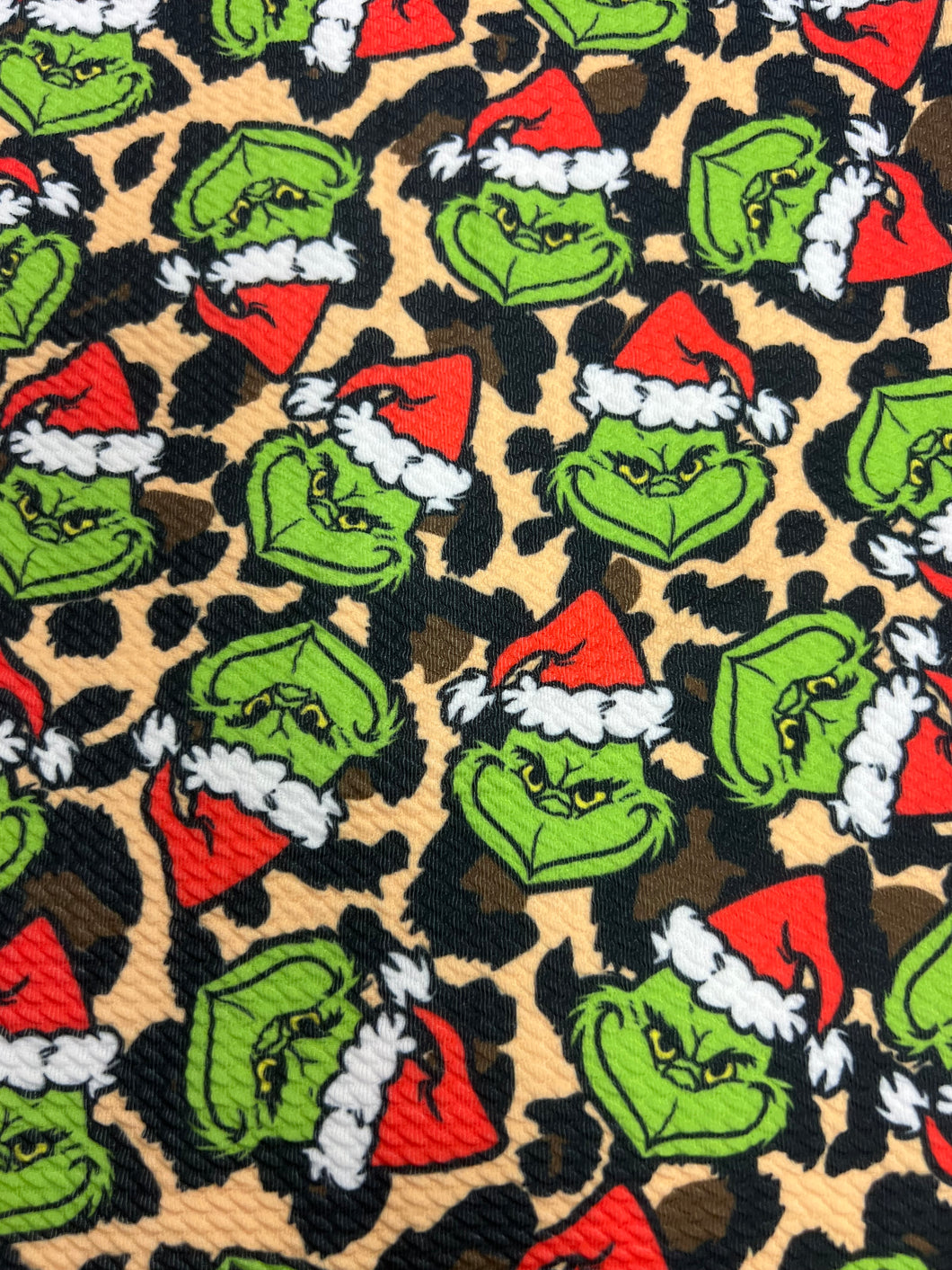 Cheetah grinch tops