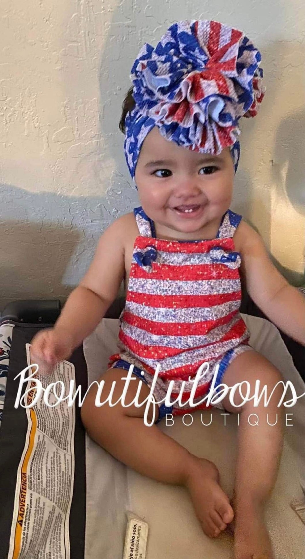 glitter stars and stripes outfit